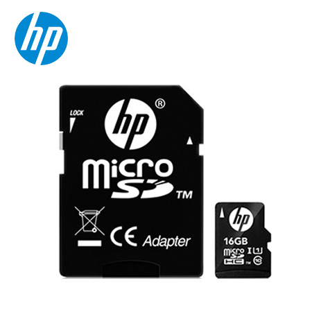 MEMORIA HP MICRO SDHC MI210 U1 16GB CLASS 10 BLACK (PN HFUD016-U1)